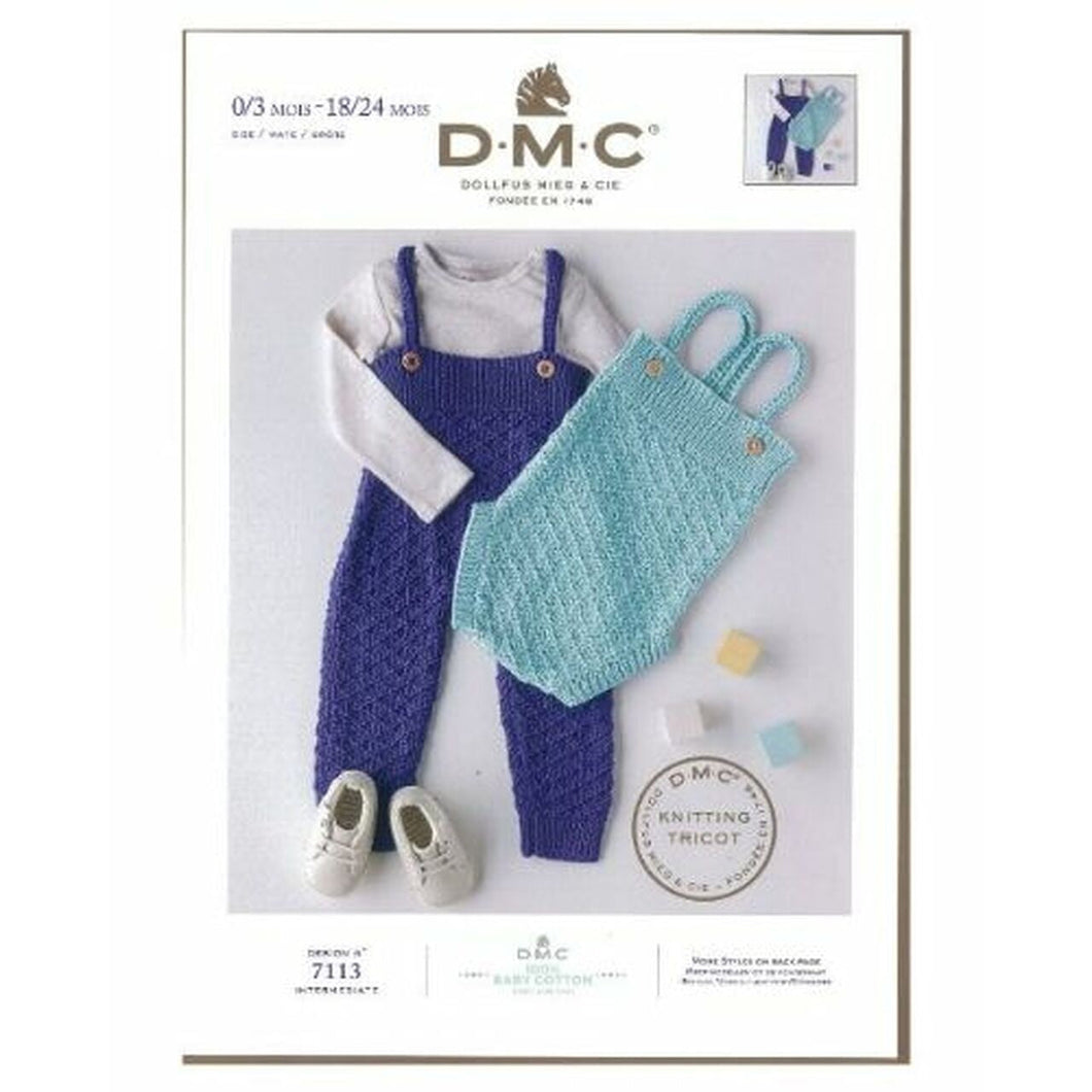7113 DMC Baby Cotton Leggings and Shorts Pattern