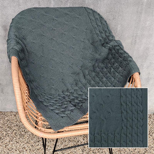 823 Adsley Cabled Throw Pattern