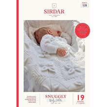 Load image into Gallery viewer, Baby Whites Snuggly Knitting Pattern Booklet 
