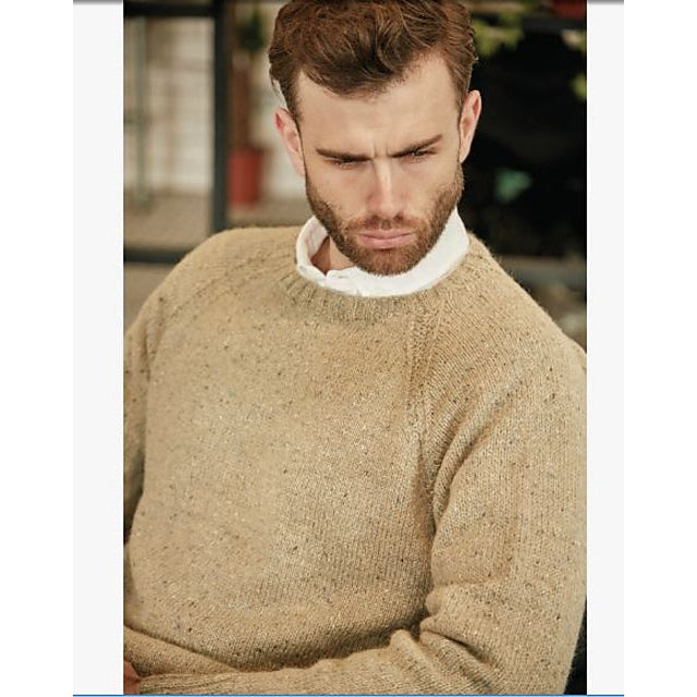 Caine Mens Sweater Pattern 