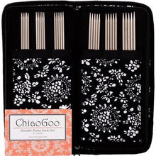 Load image into Gallery viewer, ChiaoGoo DPN Sock Set Stainless Steel
