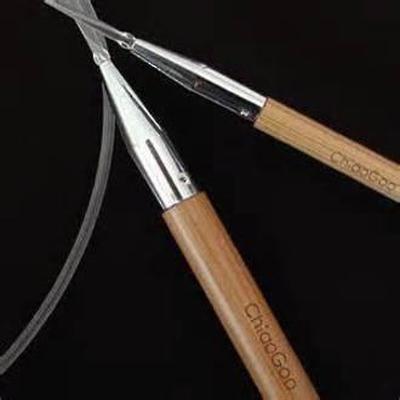 ChiaoGoo Premium Bamboo Fixed Knitting Circulars at Knitnstitch