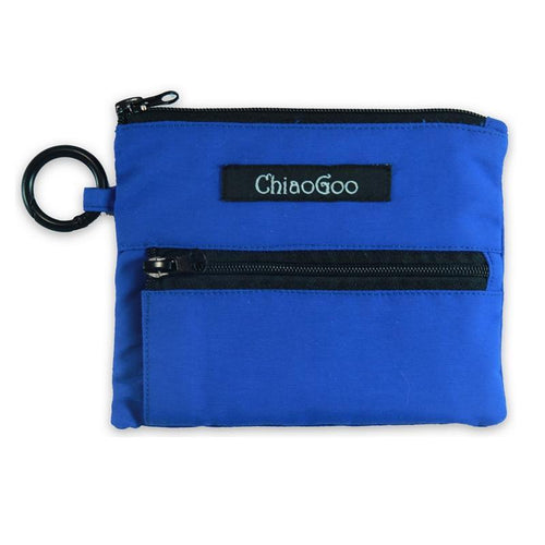 ChiaoGoo Shorties Accessory Pouch Blue