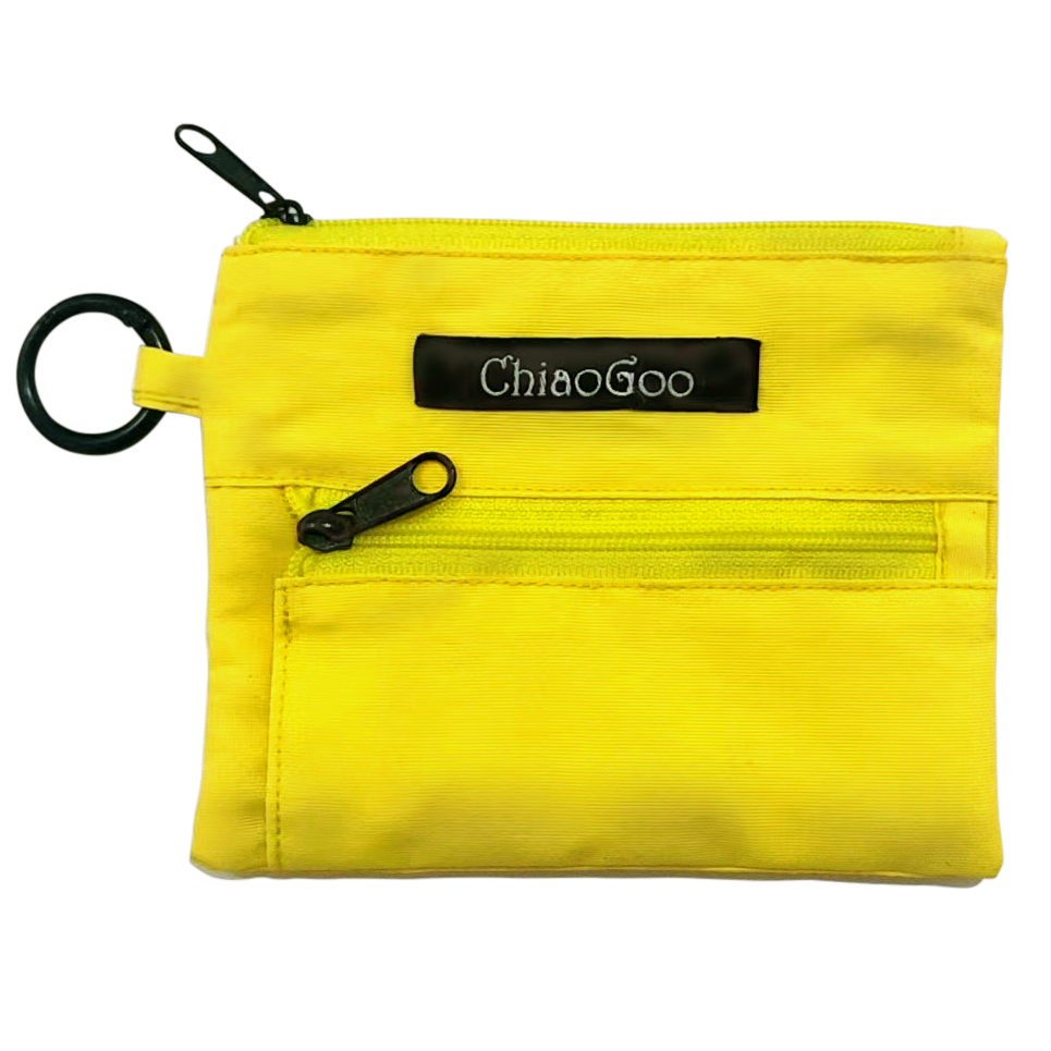 ChiaoGoo Shorties Accessory Pouch Yellow 