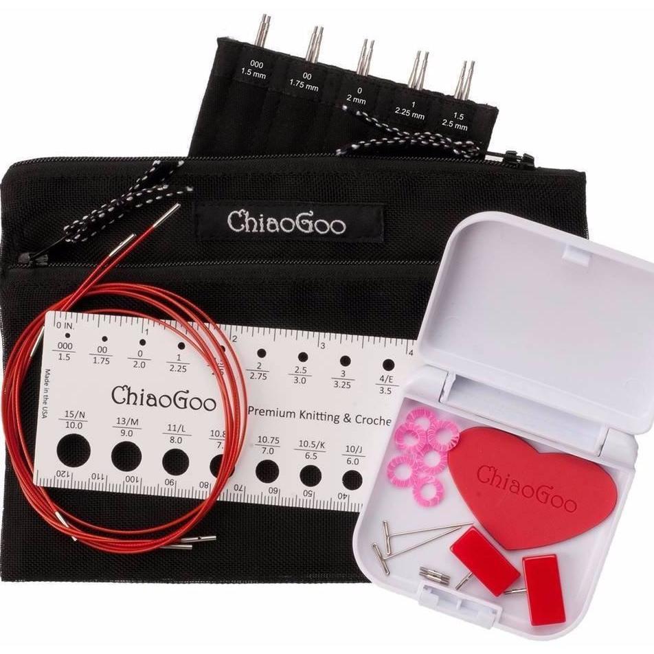 ChiaoGoo Twist Red Lace Mini Interchangeable Sets