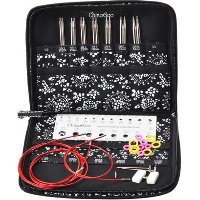 ChiaoGoo Twist Red Lace Small Interchangeable Sets 10cm Tips