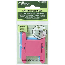 Load image into Gallery viewer, Clover Knitting Bobbin Set
