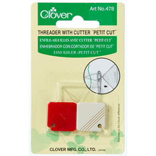 Load image into Gallery viewer, Clover &quot;Petit Cut&quot; Threader with Cutter 
