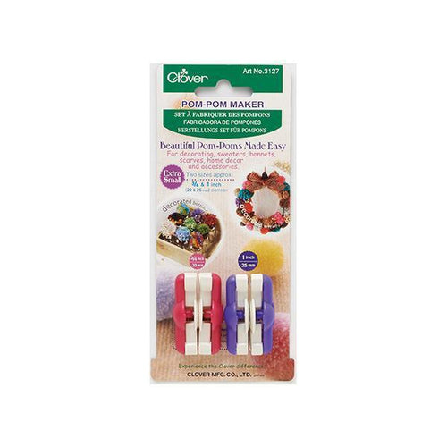 Clover Pom Pom Maker Extra small 20mm & 25mm