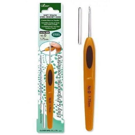 Clover Soft Touch Steel Crochet Hooks