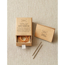 Load image into Gallery viewer, Cocoknits Leather Cord and Needle Stitch Holder Kit
