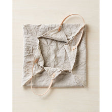 Load image into Gallery viewer, Cocoknits Rustic Linen Four Corner Bag
