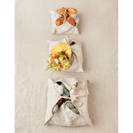 Cocoknits Rustic Linen Four Corner Bag