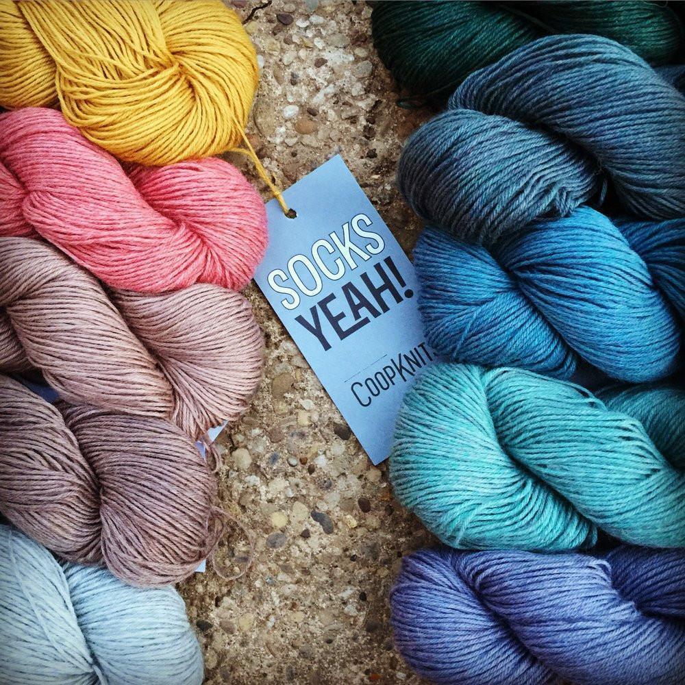 CoopKnits Socks Yeah! 50 gram Sock yarn at Knitnstitch