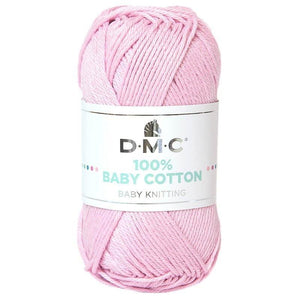 DMC 100% Baby Cotton 760 Pink - dyelot 6063