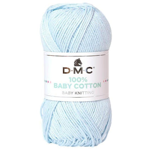 DMC 100% Baby Cotton 765 Baby Blue - dyelot 4066