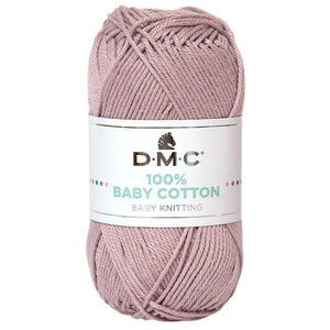 DMC 100% Baby Cotton 768 Vintage Pink - dyelot 8106
