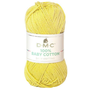 DMC 100% Baby Cotton 771 Sunshine