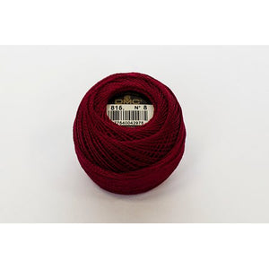 DMC Cotton Perle 8 Cherry Red 