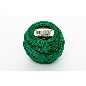 DMC Cotton Perle 8 Deep Grass Green 