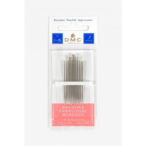 DMC Embroidery Sharp Needles 1-5 