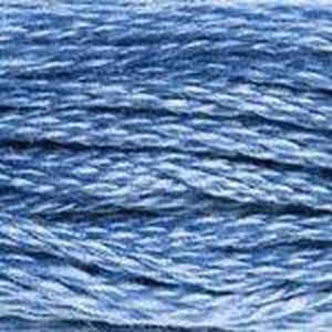 DMC Six Strand Embroidery Floss - Blues 334 Pale Indigo Blue