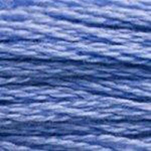 DMC Six Strand Embroidery Floss - Blues 3839 Mediterranean Blue