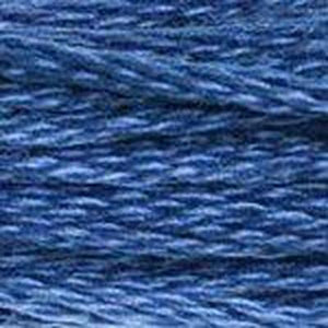 DMC Six Strand Embroidery Floss - Blues 825 Sea Blue