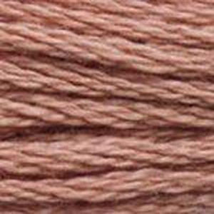 DMC Six Strand Embroidery Floss - Browns 3859 Clay Red