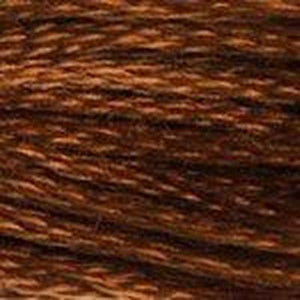 DMC Six Strand Embroidery Floss - Browns 975 Chestnut Brown