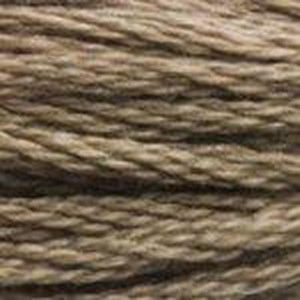DMC Six Strand Embroidery Floss - Darks 3790 Cappuccino Brown