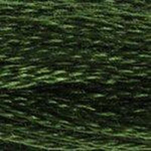 DMC Six Strand Embroidery Floss - Greens 3345 Dark Hunter Green