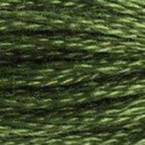 DMC Six Strand Embroidery Floss - Greens 3346 Hunter Green