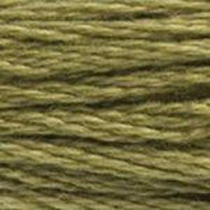 DMC Six Strand Embroidery Floss - Muted Greens 3012 Marsh Green