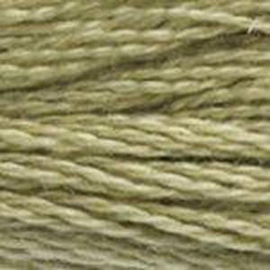 DMC Six Strand Embroidery Floss - Muted Greens 3013 Resin Green