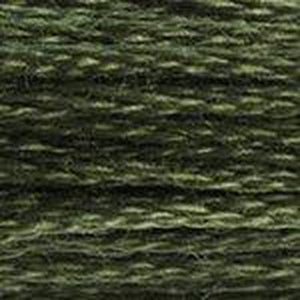 DMC Six Strand Embroidery Floss - Muted Greens 3051 Olive Tree Green