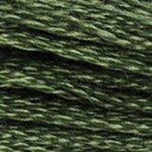 DMC Six Strand Embroidery Floss - Muted Greens 3362 Fig Tree Green