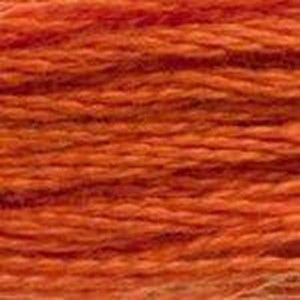 DMC Six Strand Embroidery Floss - Oranges 720 Rust