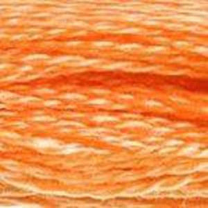 DMC Six Strand Embroidery Floss - Oranges 722 Orange Spice
