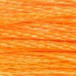 DMC Six Strand Embroidery Floss - Oranges 741 Tangerine Orange