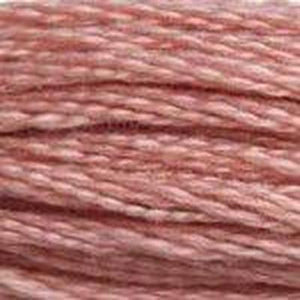 DMC Six Strand Embroidery Floss - Pinks 152 Antique Rose