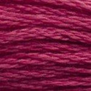 DMC Six Strand Embroidery Floss - Pinks 3350 Dusty Raspberry