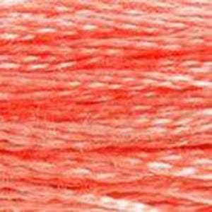 DMC Six Strand Embroidery Floss - Pinks 352 Salmon