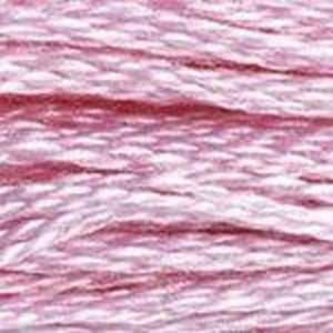 DMC Six Strand Embroidery Floss - Pinks 3609 Light Pink Plum