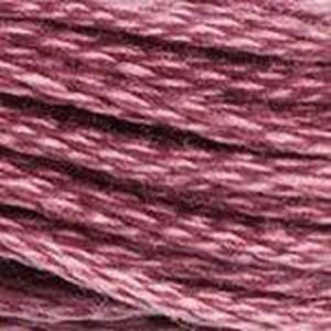 DMC Six Strand Embroidery Floss - Pinks 3687 Raspberry Mauve
