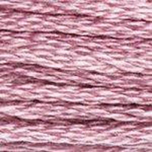 DMC Six Strand Embroidery Floss - Pinks 3688 Pink Mauve