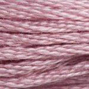 DMC Six Strand Embroidery Floss - Pinks 3727 Lichee Mauve
