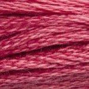 DMC Six Strand Embroidery Floss - Pinks 3731 Dark Hydrangea Pink