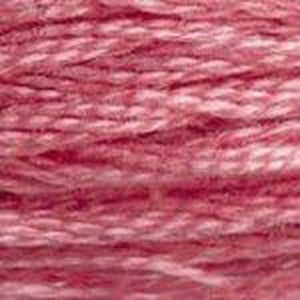 DMC Six Strand Embroidery Floss - Pinks 3733 Ash Hydrangea Pink