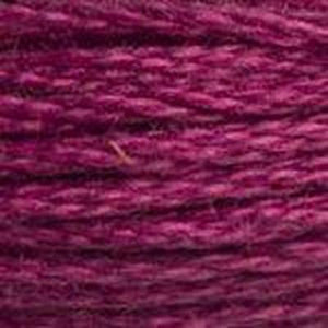 DMC Six Strand Embroidery Floss - Pinks 3803 Bordeaux Wine Mauve